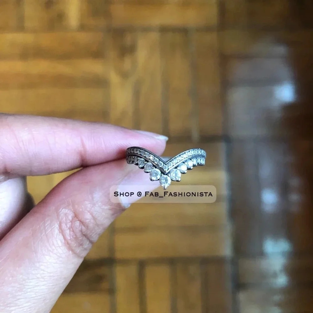 Pandora sterling silver ring size 48 4.5